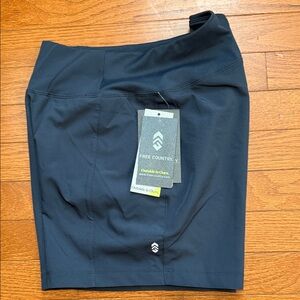 Free Country Men's Dark Blue Athletic Shorts